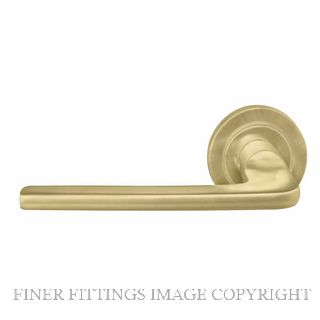 WINDSOR 8211D MSB CHALET 52MM ROUND ROSE DUMMY HANDLE MATT SATIN BRASS