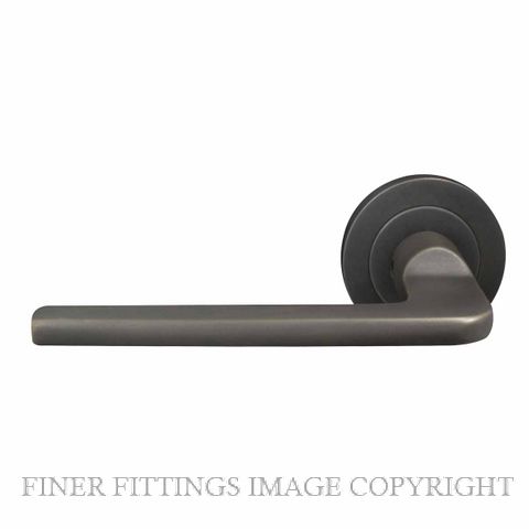 WINDSOR 8211 - 8219 DRB CHALET LEVER ON ROSE DARK ROMAN BRASS