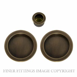 WINDSOR 8107 OR PASSAGE FLUSHPULL KIT OIL RUBBED BRONZE