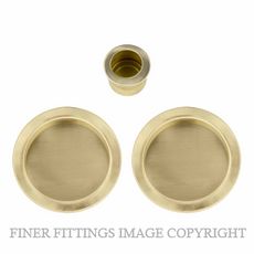 WINDSOR 8107 USB PASSAGE FLUSHPULL KIT UNLACQUERED SATIN BRASS