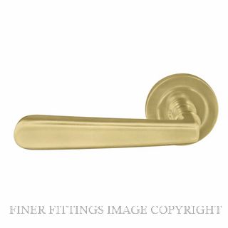 WINDSOR 8231 MSB VILLA 52MM ROUND ROSE HANDLES MATT SATIN BRASS