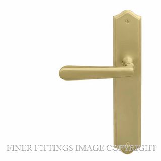 WINDSOR 8234RD MSB VILLA TRADITIONAL LONGPLATE DUMMY HANDLE MATT SATIN BRASS