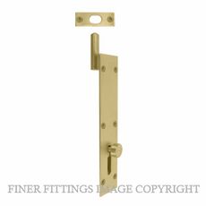 WINDSOR 5271 MSB NECKED INWARD REVERSE BOLT 150MM MATT SATIN BRASS