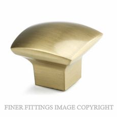 SYLVAN EU70 31MM CABINET KNOB BRUSH BRASS