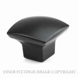 SYLVAN EU70 31MM CABINET KNOB MATT BLACK