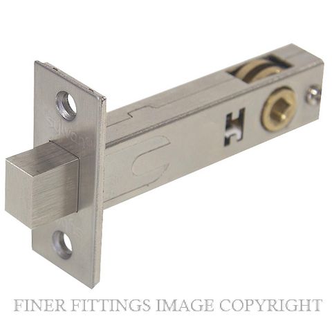 SYLVAN I-BATH BATHROOM 70MM LATCH SATIN STAINLESS