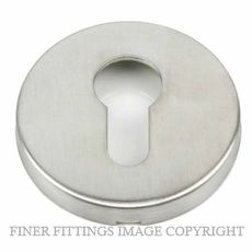 SYLVAN I-ESC8E SS ROUND EURO ESCUTCHEON SATIN STAINLESS