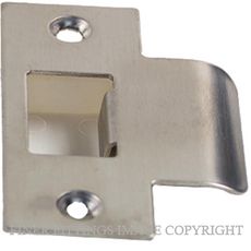 SYLVAN EC T STRIKE PLATE FOR KEY AND KNOB SETS STAINLESS STEEL