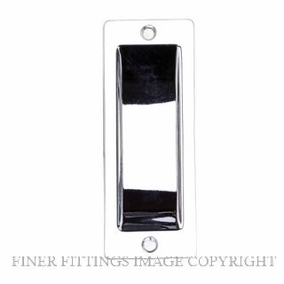 SYLVAN FP ZINC ALLOY FLUSH PULL CHROME PLATE