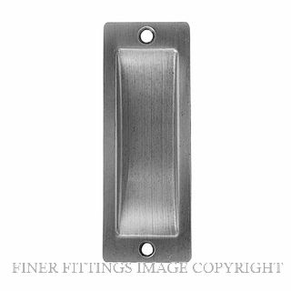 SYLVAN FP ZINC ALLOY FLUSH PULL SATIN CHROME