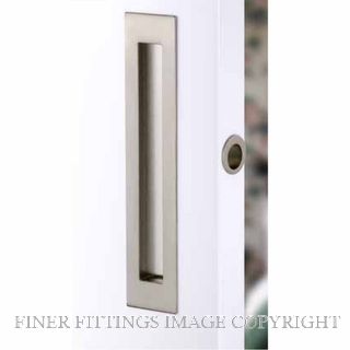 SYLVAN SFP14SKIT FLUSH PULL KITSET 128MM B/C SATIN NICKEL