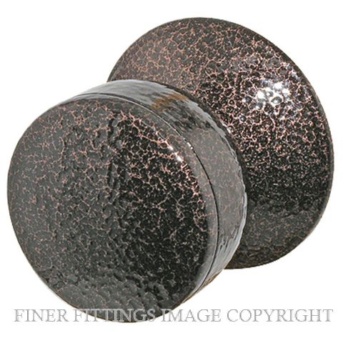 SYLVAN LS76 DIECAST KNOB FURNITURE HAMMERED BRONZE