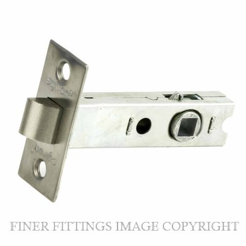 SYLVAN MLS608.SS MORTICE LATCH 60MM 8MM SATIN STAINLESS