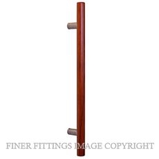 SYLVAN XP6 BAR PULL HANDLES BTB 600MM O/A JARRAH