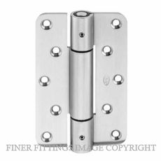 JNF IN.05.041.125 HEAVY DUTY POLIMERIC BEARING HINGE SATIN STAINLESS