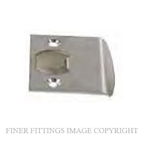 SYLVAN EXTENDED STRIKE PLATE TO MATCH TUB LATCHES STAINLESS STEEL