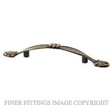 SYLVAN TH3038 RENO 76MM CABINET HANDLE ANTIQUE BRASS