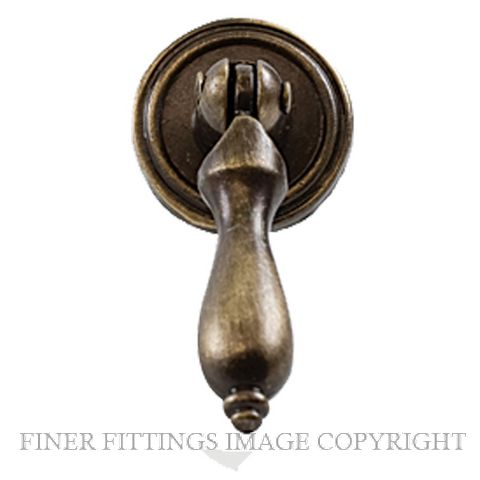 SYLVAN TH3110 DENTON DROP HANDLE ANTIQUE BRASS