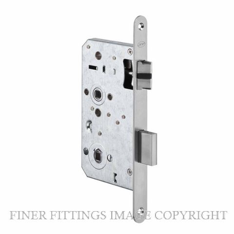 JNF IN.20.996.R BATHROOM MORTICE LOCK 60MM SATIN STAINLESS