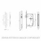 JNF IN.20.997.R PASSAGE LATCH RADIUS 60MM SATIN STAINLESS
