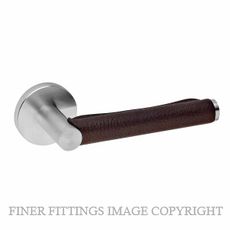 JNF SR.00.002.B LEVER HANDLE SKIN BROWN LEATHER