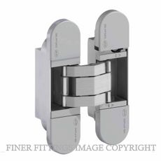 JNF IN.05.064 3D ADJUSTABLE INVISIBLE HINGE COPLAN SATIN CHROME