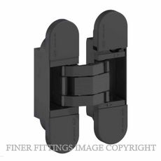 JNF IN.05.064.B 3D ADJUSTABLE INVISIBLE HINGE COPLAN MATT BLACK