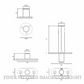 JNF IN.05.208 FLUSH HINGE FOR SINGLE OR DOUBLE ACTION DOORS