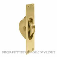 WINDSOR 5197 MSB SASH PULLEY MATT SATIN BRASS