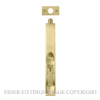 WINDSOR 5028 MSB FLUSH BOLT MATT SATIN BRASS