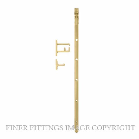 WINDSOR 5184 MSB CASEMENT STAY 350MM MATT SATIN BRASS