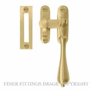 WINDSOR 5136 MSB CASEMENT FASTENER - TEARDROP MATT SATIN BRASS