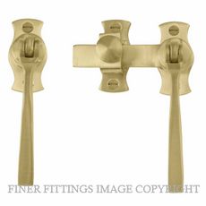 WINDSOR 5139 MSB FRENCH DOOR CATCH SQUARE MATT SATIN BRASS