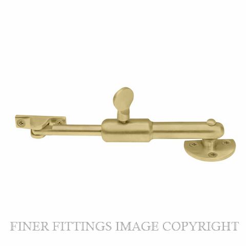 WINDSOR 5355 MSB TELESCOPIC STAY - ROUND MATT SATIN BRASS