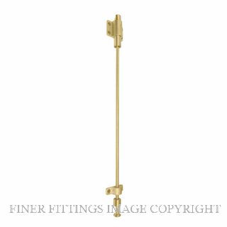 WINDSOR 5361 MSB SOLID BRASS SPRING CATCH 300MM MATT SATIN BRASS