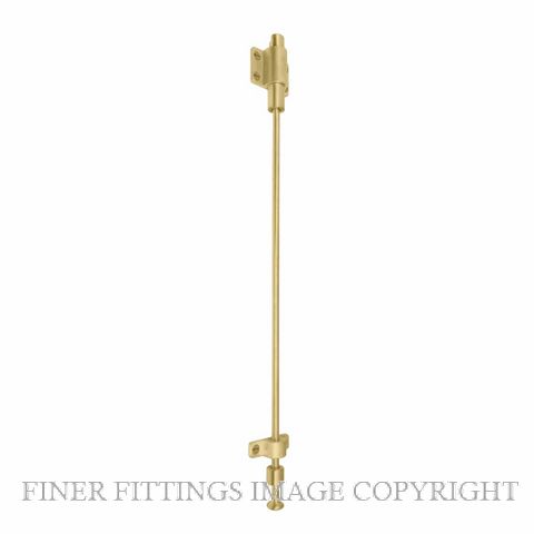 WINDSOR 5361 MSB SOLID BRASS SPRING CATCH 300MM MATT SATIN BRASS