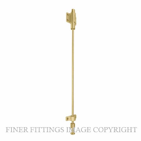 WINDSOR 5361 MSB SOLID BRASS SPRING CATCH 300MM MATT SATIN BRASS