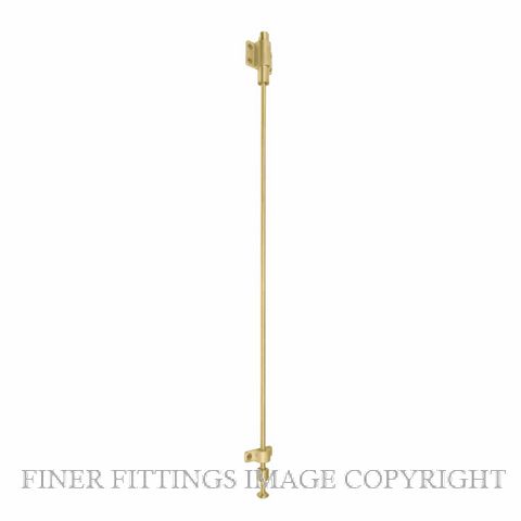 WINDSOR 5362 MSB SOLID BRASS SPRING CATCH 450MM MATT SATIN BRASS