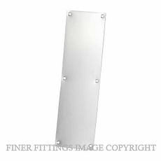 DRAKE & WRIGLEY 1091 PUSH PLATES SATIN CHROME