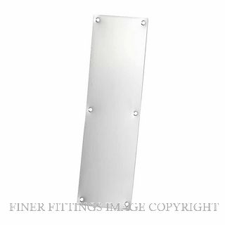 DRAKE & WRIGLEY 1091 300X60 SC PUSH PLATES SATIN CHROME