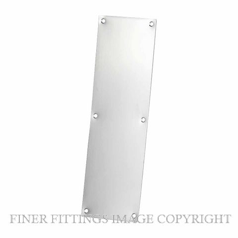 DRAKE & WRIGLEY 1091 PUSH PLATES SATIN CHROME