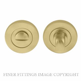 WINDSOR 8188 MSB PRIVACY TURN & RELEASE - 50MM ROSE MATT SATIN BRASS