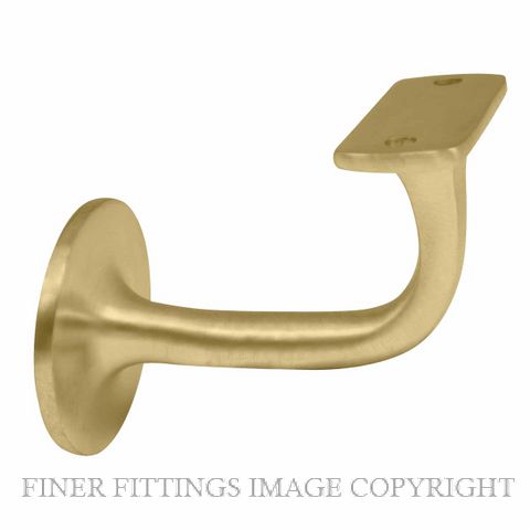 WINDSOR 5153 MSB STAIR RAIL BRACKET MATT SATIN BRASS