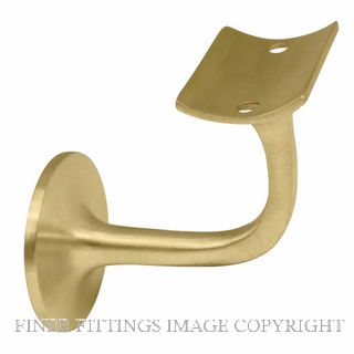 WINDSOR 5166 MSB STAIR RAIL BRACKET MATT SATIN BRASS