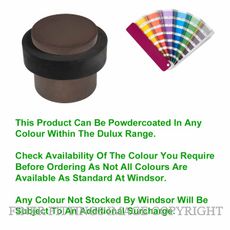 WINDOR 5256 PC 38MM DOORSTOP POWDER COAT