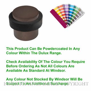 WINDOR 5256 PC 38MM DOORSTOP POWDER COAT