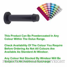 WINDSOR 5240 PC 85MM DOORSTOP POWDER COAT