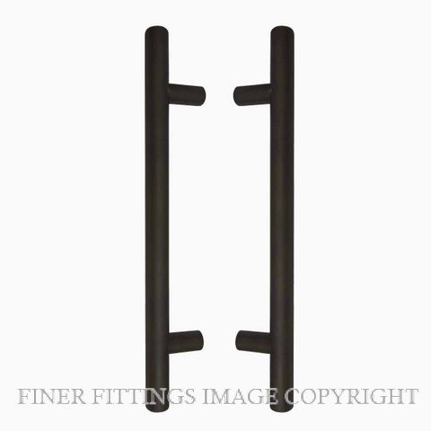 WINDSOR 8190 - 8191 BLK PULL HANDLES MATT BLACK