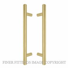 WINDSOR 8190 - 8191 MSB PULL HANDLES MATT SATIN BRASS