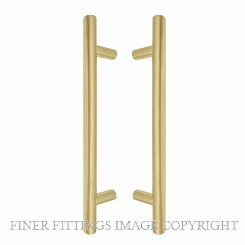 WINDSOR 8190 - 8191 MSB PULL HANDLES MATT SATIN BRASS